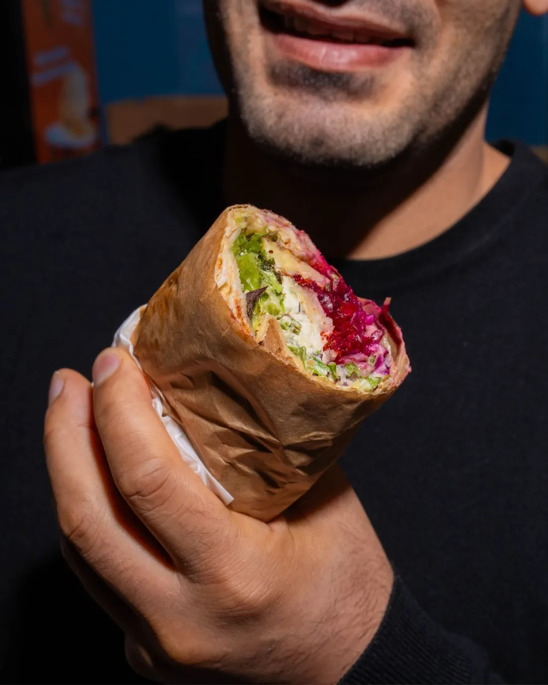 Knackiges Gemüse im Ugi's Wrap